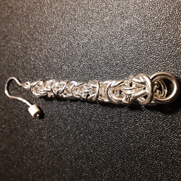 Giani Bernini Byzantine Chain Drop Earrings in Sterling Silver - Picture 6 of 11